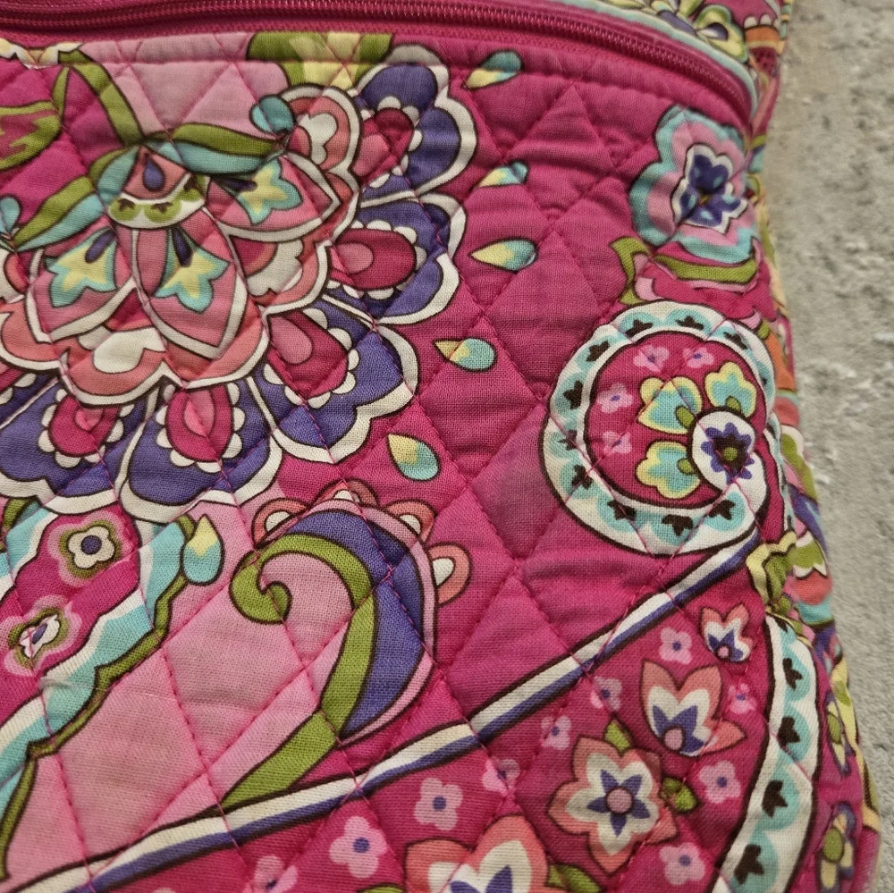 Vera Bradley Floral Pink Crossbody Bag